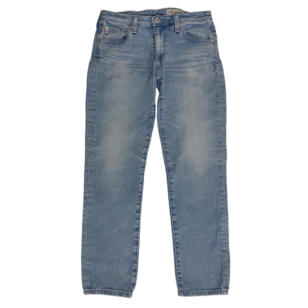 AG Adriano Goldschmied The Prima‎ Crop Light Wash Cigarette Jeans 27 LW15352